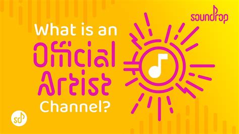 introduction official artist chanel|what is an artist channel.